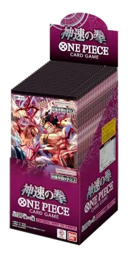 BANDAI ONE PIECE Card Game God Speed ​​Fist [OP-11] (BOX) 24 packs Target age: 9 - Image 3