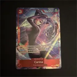Carina OP07-005 Rare Foil Character Card 500 Years in the Future One Piece CCG - Image 1