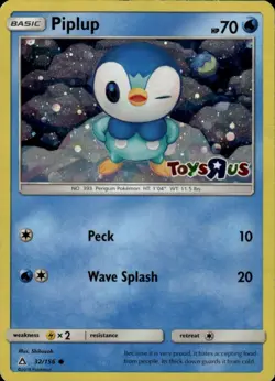 Piplup - 32/156 (Toys R Us) Holo Promo Miscellaneous Cards & Products 032/156 HP - Image 1