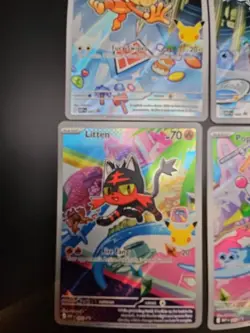 Pokemon 2026 First Partner Illustration Collection Series 1 Promo Set 9 Cards - Image 2