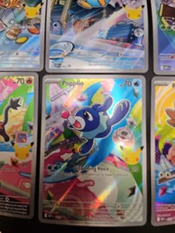 Pokemon 2026 First Partner Illustration Collection Series 1 Promo Set 9 Cards - Image 3