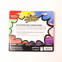 Pokemon Mega Evolution Ascended Heroes 2-Pack Blister LARRY Collectible Card - Image 2
