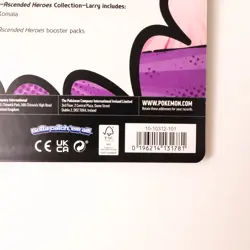 Pokemon Mega Evolution Ascended Heroes 2-Pack Blister LARRY Collectible Card - Image 3