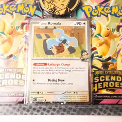 Pokemon Mega Evolution Ascended Heroes 2-Pack Blister LARRY Collectible Card - Image 4