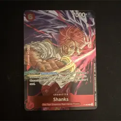 Shanks P-083 6 Cost 7000 Power Counter +1000 Character Card One Piece CCG - Image 1