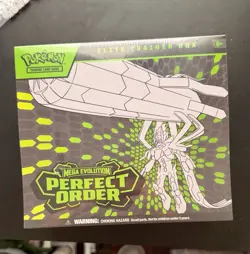 Pokemon Mega Evolution Perfect Order Elite Trainer Box 40 Energy Cards English - Image 1