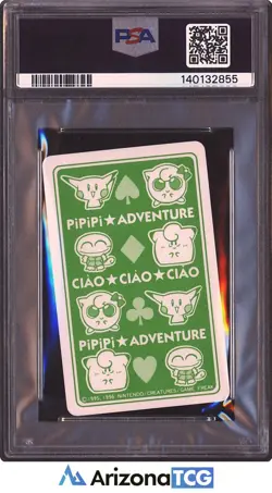 Pokemon 1998 7 Of Spades PiPiPi Adventure Playing Cards PSA 6 - Image 2