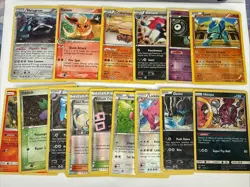 Pokemon Card Holo - Reverse Holo Lot - Regular Damaged Lot - Metagross, Flareon - Image 1