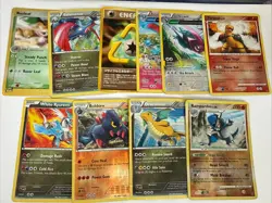 Pokemon Card Holo - Reverse Holo Lot - Regular Damaged Lot - Nuzleaf +++ - Image 1