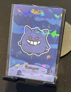 Limited Edition Full Art Rare Smile Gengar Pokemon Card Database #0094 ✨ - Image 1