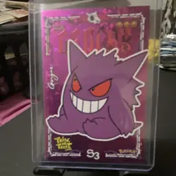 Pokemon Gengar Trick or Treat Cards S3 Foil Card 2025 English TCG Ghost - Image 1