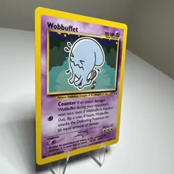 Wobbuffet 35/75 Unlimited Rare Neo Discovery Pokemon Vintage Card MP - Image 4