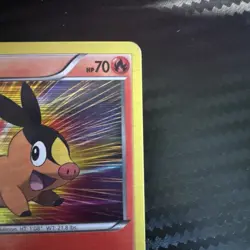 Pokemon Card TCG Tepig BW02 Black & White Holo MP- - Image 3