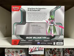 Pokemon TCG: Iron Valiant Factory Sealed EX Card Box - Image 2