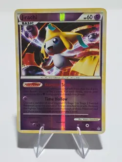 Jirachi 1/95 Reverse Holo Rare Pokemon TCG HGSS Unleashed Card - Image 1