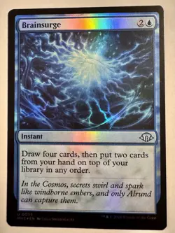 Brainsurge - Modern Horizons 3 (MH3) Foil Uncommon MTG Magic Card - Image 1