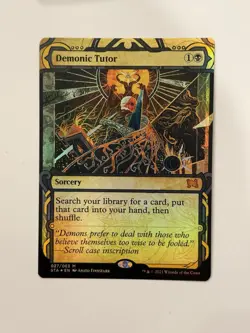 Demonic Tutor Strixhaven: Mystical Archive Foil NM Free Ship - Image 1