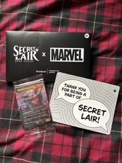 MTG Secret Lair x Marvel's Deadpool (RAINBOW FOIL) | NEW - Image 1