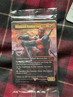 MTG Secret Lair x Marvel's Deadpool (RAINBOW FOIL) | NEW - Image 2