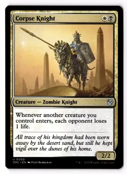 Corpse Knight 50 Commander: Aetherdrift Normal NM - Image 1