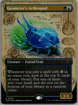 Geometer's Arthropod (Borderless) R Secrets of Strixhaven 300 NM - Image 1