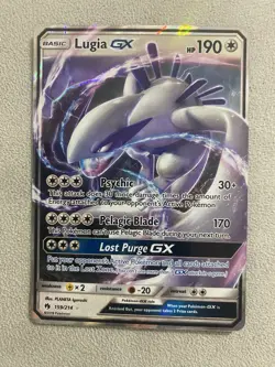 Pokemon Card - Lugia GX Lost Thunder 159/214 Ultra Rare Mint - Image 1