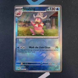 Slowking (Master Ball Pattern) 019/131 Sv: Prismatic Evolutions Holo Pokemon TCG - Image 1