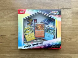 Pokemon TCG: SV8.5 Prismatic Evolutions Poster Collection Box Factory - Sealed - Image 1