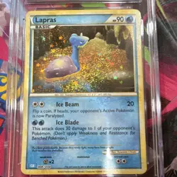 Pokemon Lapras CGC 9.5 Classic Collection Holo 008/034 Trading Card Game 2023 - Image 2