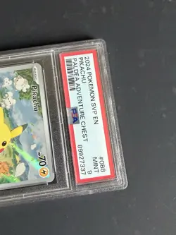 2024 Pokemon SVP EN PIKACHU PALDEA ADVENTURE CHEST #088 MINT 9 - Image 3
