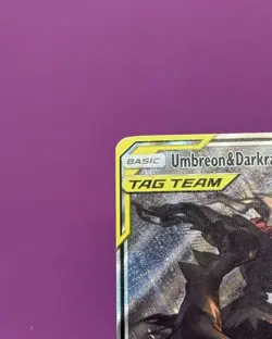 Pokemon TCG Umbreon & Darkrai GX SM241 Sun & Moon Promo NM - Image 4