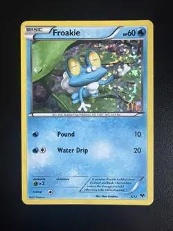 Froakie - 4/12 004/012 McDonald's Promos 2014 Promo Holo Pokemon TCG NM - Image 1