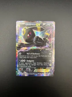 Pokemon TCG Umbreon EX 55/124 Fates Collide Holo - Image 1