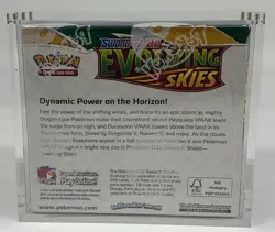 Pokemon TCG Sword & Shield Evolving Skies Booster Box SEALED w/Acrylic #1 - Image 2