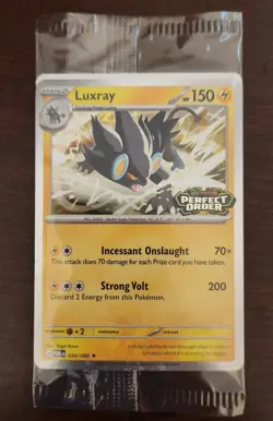 Pokemon Luxray 028/088 Perfect Order Best Buy Stamped Promo Sealed NM Mint - Image 4