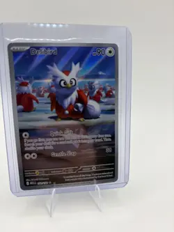 Delibird 152/132 Illustration Rare Mega Evolution Pokemon TCG NM IR Full Art - Image 1