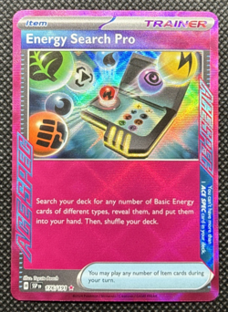 Pokemon TCG - Energy Search Pro 176/191 Sv08: Surging Sparks Holo - Image 1