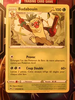 Cartes Pokemon - badabouin 012/202- Epee et Bouclier - EB01 NEUVES - Image 1