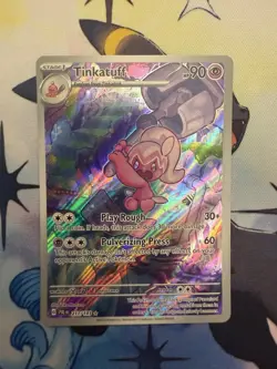 Tinkatuff 217/193 Paldea Evolved Illustration Rare LP Pokemon - Image 1