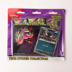 Pokemon Mega Evolution Ascended Heroes Gastly Tech Sticker Collection NEW - Image 1