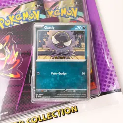 Pokemon Mega Evolution Ascended Heroes Gastly Tech Sticker Collection NEW - Image 2