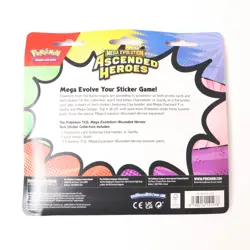 Pokemon Mega Evolution Ascended Heroes Gastly Tech Sticker Collection NEW - Image 3