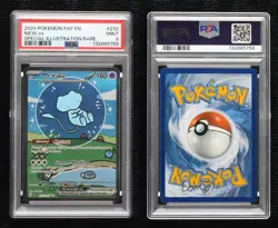 Mew ex Special Illustration Rare Pokemon Scarlet Violet Paldean Fates PAF PSA 9 - Image 3