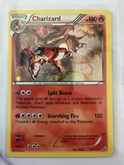 Pokemon Charizard Stage 2 Cosmos Holo 019/113 Miscellaneous Set 160HP 150 Attack - Image 1