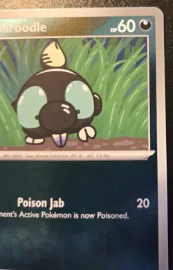 Shroodle 091/132 Reverse Holo Common Mega Evolution Pokemon TCG - Image 3