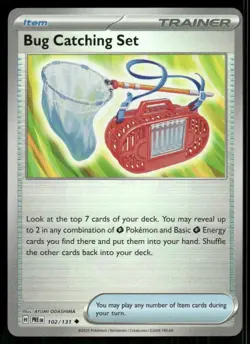 Bug Catching Set #102/131 S&V Prismatic Evolutions Poke Ball Reverse Holo - Image 1