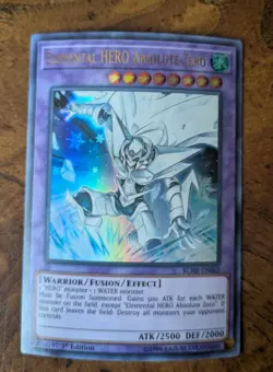 Elemental HERO Absolute Zero BLHR-EN065 Ultra Rare 1st Edition Yu-Gi-Oh! - Image 1