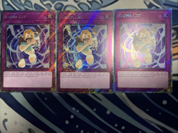 Yugioh Karma Cut Platinum Secret Rare RA04-EN128 x3 - Image 1