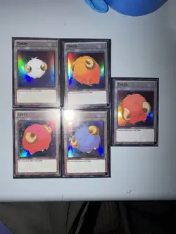 Yu-Gi-Oh Scapegoat Token Set Lc04-En004-En008 Limited Edition - Image 1