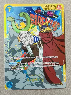 Sogeking SEC OP03-122 - One Piece TCG English NM - Image 1